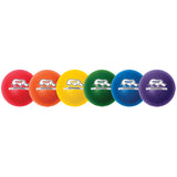 RHINO SKIN DODGE BALL SET  7" (RAINBOW)
