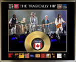The Tragically Hip Framed Album Collage with Gold LP
