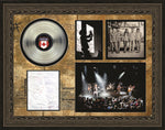 The Tragically Hip Framed Lyrics Collage w/ Platinum LP