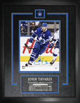Tavares,J Signed 8x10 Etched Mat Maple Leafs Action with "C"-V