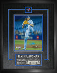 Gausman,K Signed 8x10 Etched Mat Photo Blue Jays Light Blue Standing-V