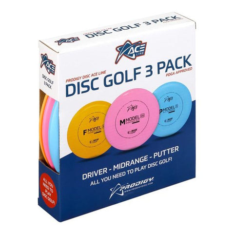 ACE DISC GOLF 3-PACK